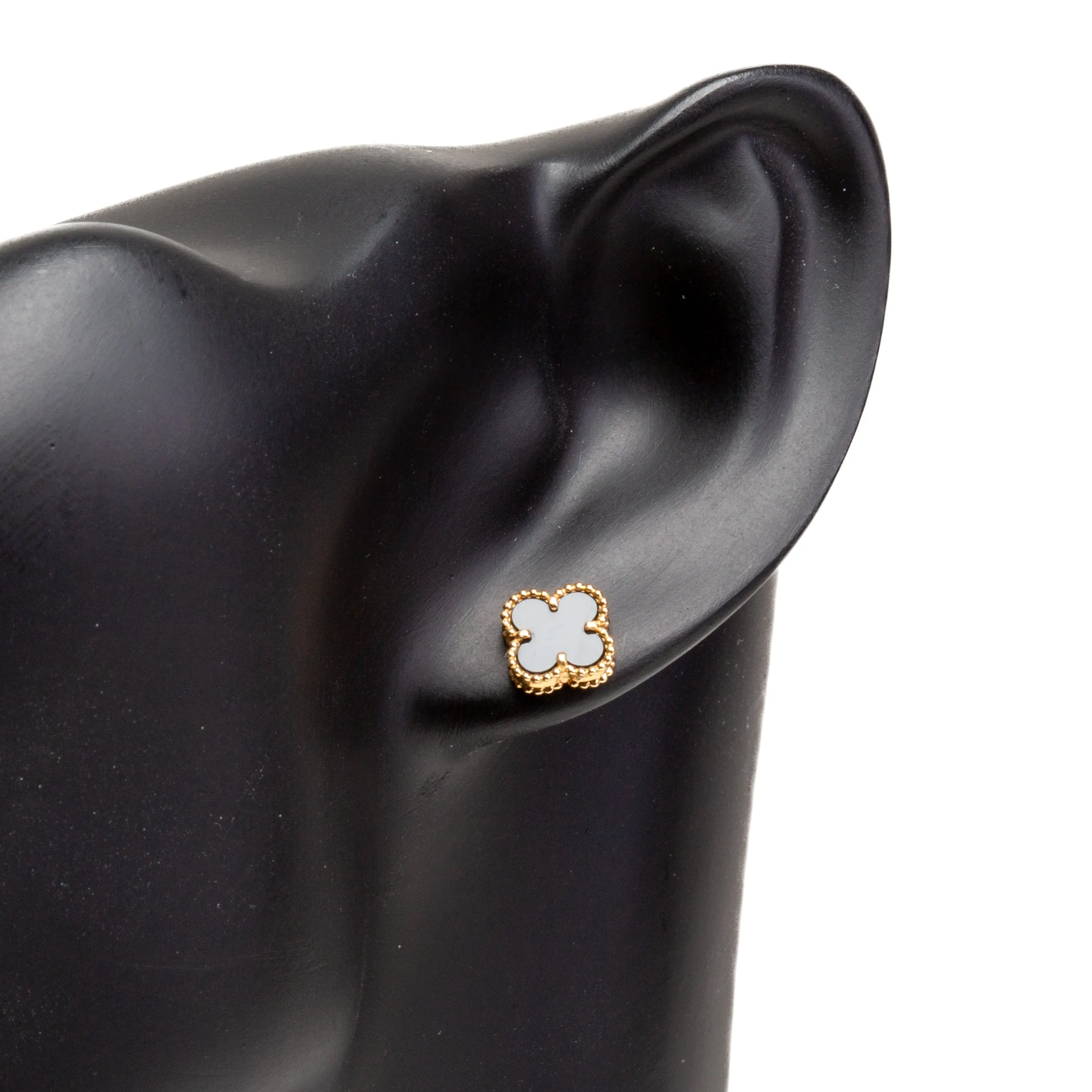 VAN CLEEF & ARPELS Sweet Alhambra Stud Earrings - FINAL SALE