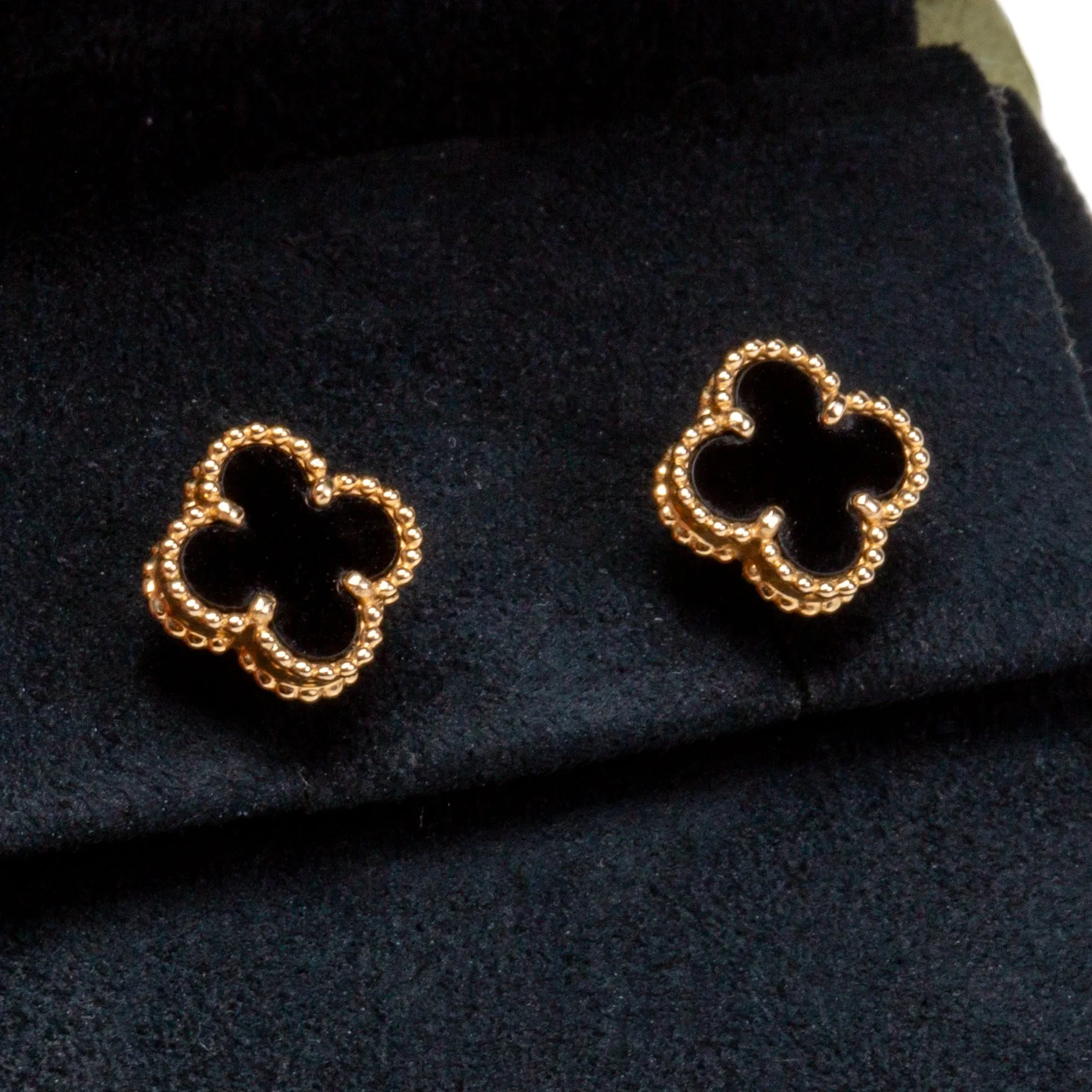 VAN CLEEF & ARPELS Sweet Alhambra Stud Earrings - FINAL SALE