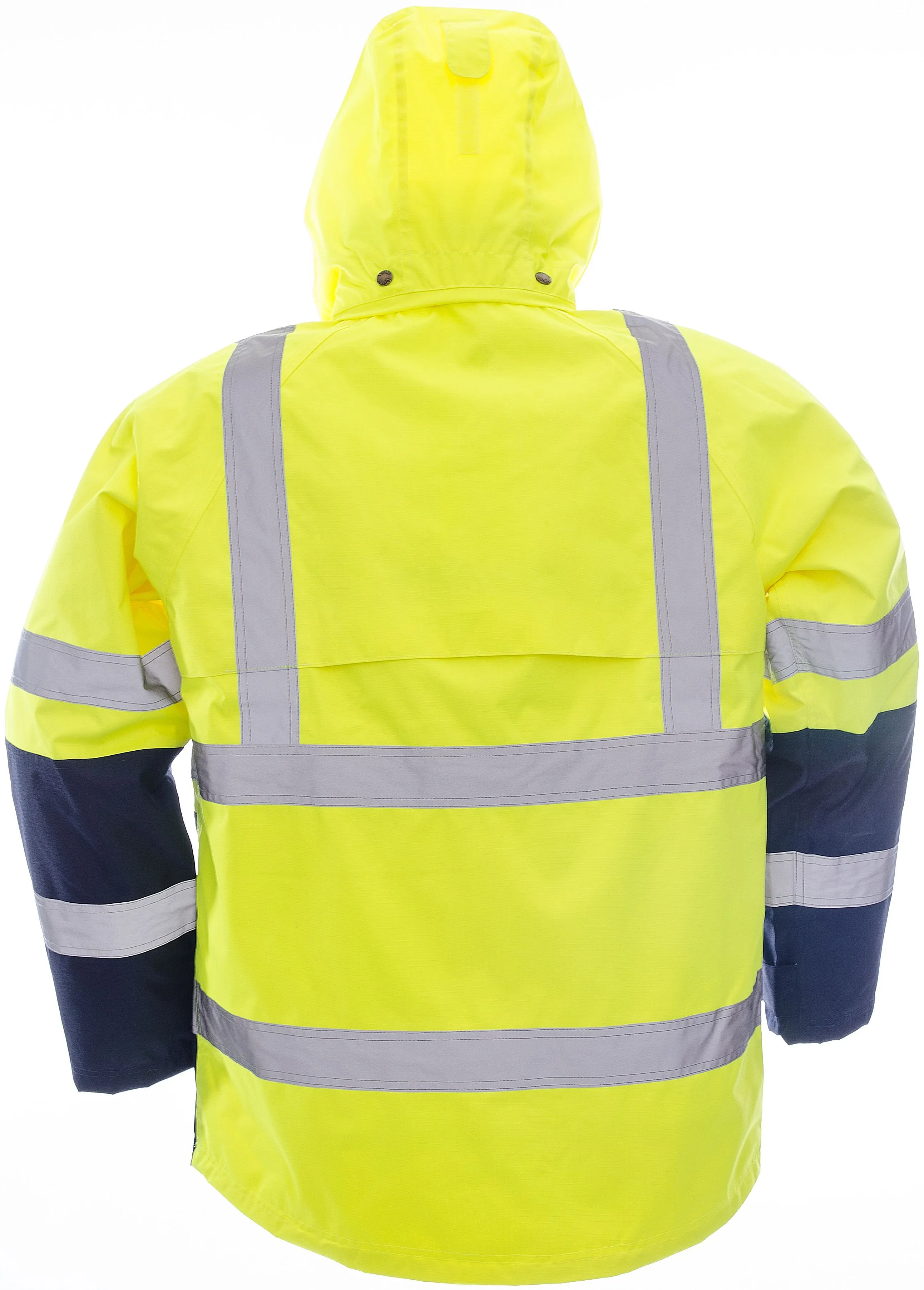 Viking Men's Professional Journeyman Hi-Vis Class 3 Waterproof Trilobal Hooded Jacket