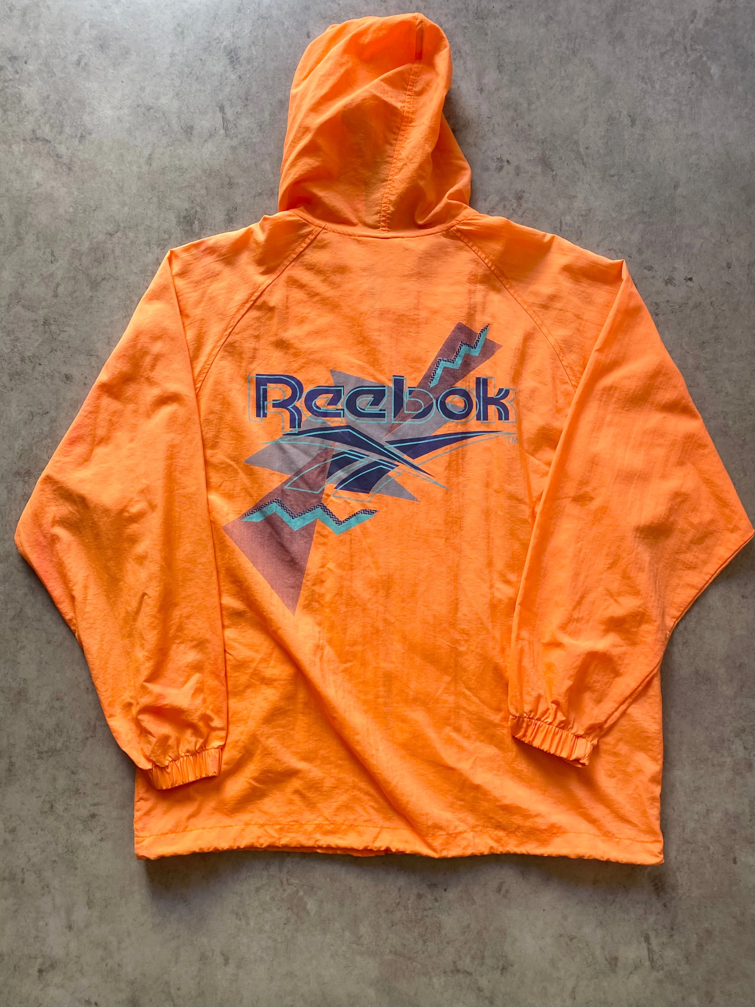 Vintage Reebok Spell out Jacket (XL)