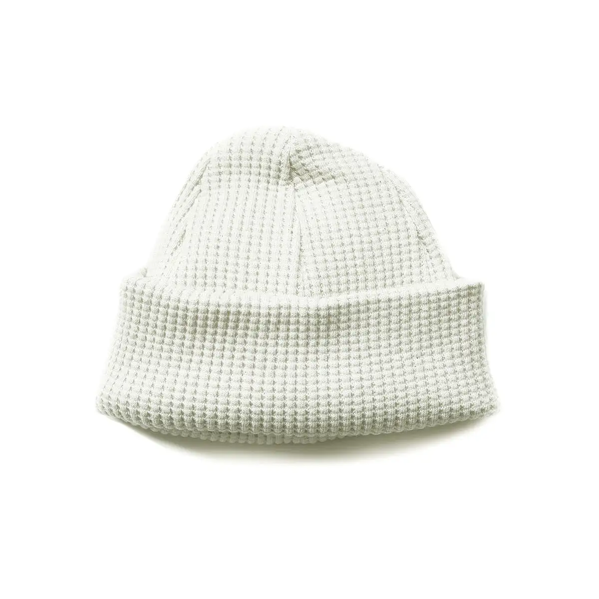 Waffle Knit Cap - Ivory