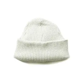 Waffle Knit Cap - Ivory