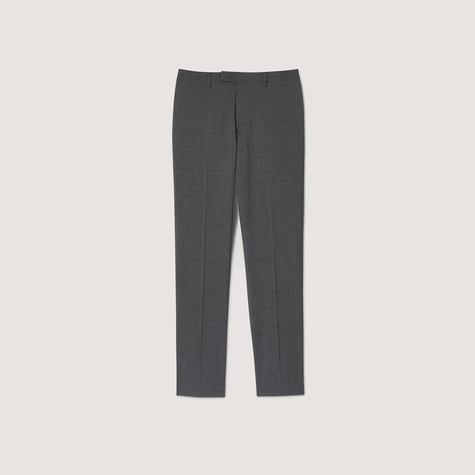 Wool suit trousers